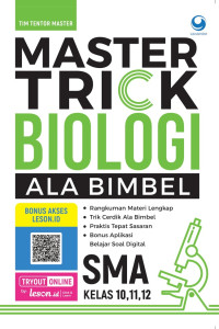 Image of Master Trick Biologi Ala Bimbel SMA Kelas 10, 11,12